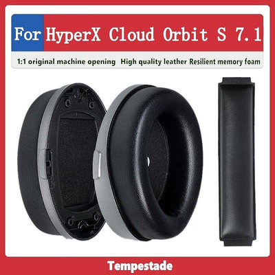 適用於 kingston HyperX Cloud Orbit S 7.1夜鷹 耳機套as【飛女洋裝】