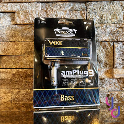 【全新第三代】分期免運 贈電池 Vox Amplug 3 Bass 電貝斯 口袋 音箱 內建 鼓機 破音 效果器 雙音色
