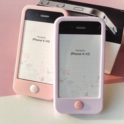 下殺  iphone5保護套蘋果4s超薄全包硅膠套5s聰明豆防摔軟殼SE手機殼潮