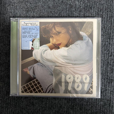 泰勒 霉霉 Taylor Swift 1989 Taylor's Version CD 內附海報 綠