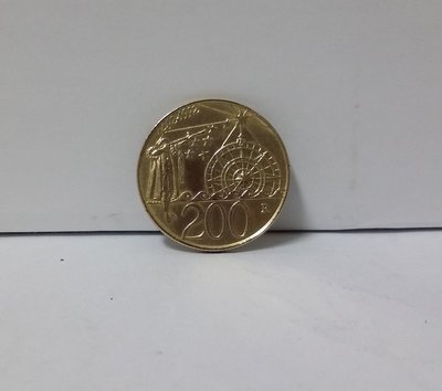 【幣】聖馬利諾1992年發行 "伽利略誕辰500周年" 200 Lire