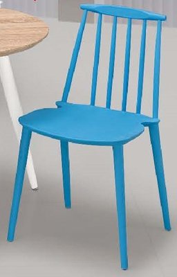 21X【新北蘆洲~偉利傢俱】凡尼斯藍色休閒椅-編號 (X620-7)*