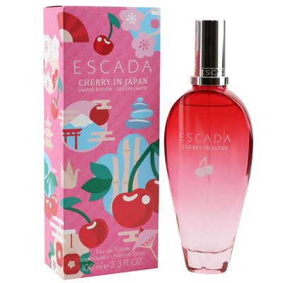【美妝行】Escada Cherry In Japan 日本櫻桃 限量 女性淡香水 100ml
