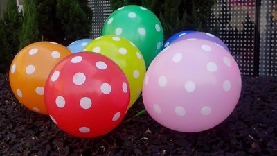 12吋圓形 點點氣球 可愛氣球 斑馬氣球 空飄氣球 婚禮氣球 布置氣球 愛心氣球 喜宴布置求婚【P11004101】
