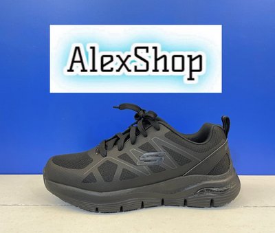 艾力克斯 SKECHERS ARCH FIT SR-AXTELL 男 200025WBLK 黑 寬楦防滑 多功能休閒鞋