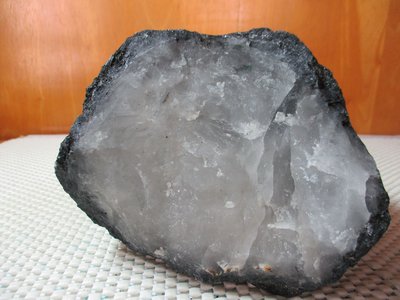 [集雅舍][天然玉髓原礦] 白玉髓原礦，重量約3.7公斤