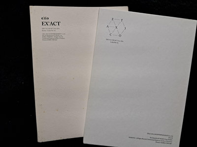 EXO - 第三張正規專輯 EX`ACT - 2016年版  碟片近新 附簽名小卡+外紙盒 - 251元起標 韓文