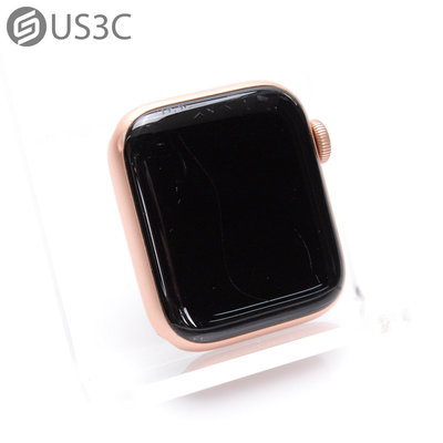 【US3C-台南店】【一元起標】Apple Watch 6 40mm GPS 金色 鋁金屬錶框 血氧濃度感測器 環境光度感測器 陀螺儀 二手智慧穿戴裝置