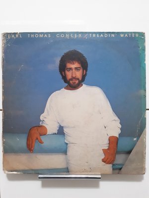 (LP黑膠唱片)EARL THOMAS CONLEY-Treadin’ Water-1984-RCA Stereo LP