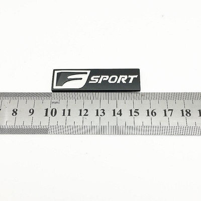 【熱賣精選】2 件裝三維汽車貼紙 F Sport FSport 徽章標誌貼花適用於雷克薩斯 IS0T IS250 RX300