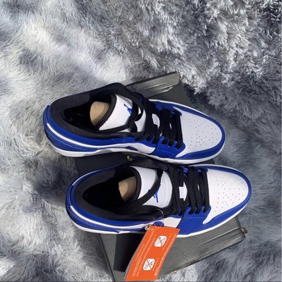 正品】Air Jordan 1 Low “Game Royal” 皇家藍小閃電籃球運動553558-124