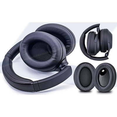 1000XM4替換耳罩適用於 Sony WH-1000XM4 耳機罩 WH1000XM4 無線藍芽耳機套 帶卡扣 一對裝【DK百貨】