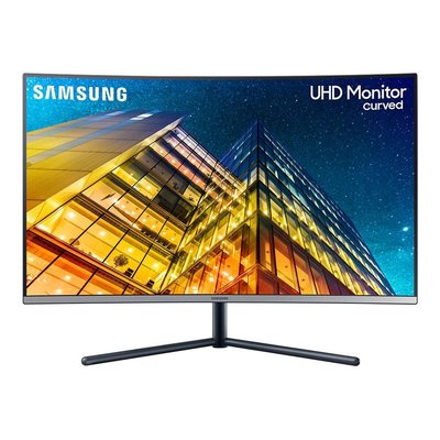 💓好市多代購/可協助售後💓 Samsung 32吋 4K UHD曲面螢幕U32R590CWC電腦顯示器 留言-$2,310