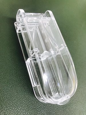 透明便利切藥器 透明 便利 切藥器 安全 衛生 攜帶 收納 台灣製【CF-04A-90298】