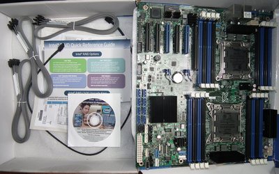 Intel S2600CP雙CPU LGA2011 Xeon Server伺服器主機板X79 e5英特爾SSI EEB