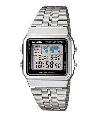 CASIO卡西歐歷久不衰熱銷刻的方型錶殼典復古潮流錶(A500WA-1A)(DB-360 G -9 A)