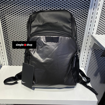 【Simple Shop】NIKE BRASILIA 運動背包 防潑水 雙肩背包 筆電包 書包 黑 DB4693-010