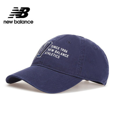 【New Balance】 NB 復古棒球帽_中性_深藍色_MH030410NV