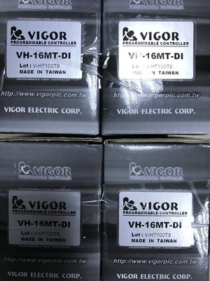 (泓昇) VIGOR 豐煒 全新品 PLC VH-16MT-DI