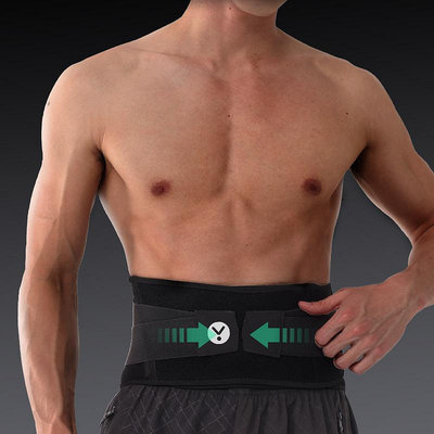 悅步護腰帶男士健身運動束腰跑步訓練深蹲收腹帶男專
