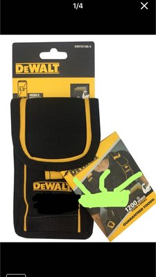 “工具醫院” 美國 DEWALT 得偉 大型 手機套 專業工具袋 小零件用工具套 小測距儀收納套 DWST81396-8
