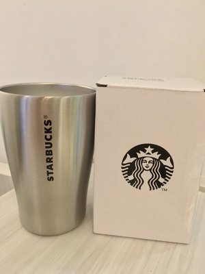 Starbucks 星巴克 不鏽鋼雙層杯 限量 雙層不銹鋼杯 銀色 冷萃不銹鋼 禮物 交換禮物