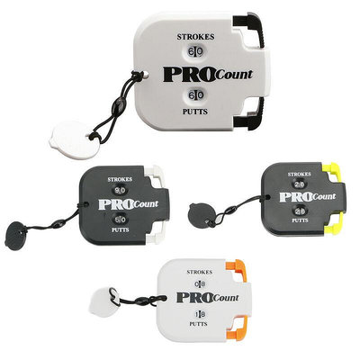 極致優品 熱銷新款高爾夫計分器方形計數器雙人計分器球迷配件小巧攜帶方便 GF800