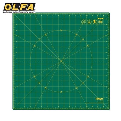 又敗家@日本製OLFA可360度旋轉47x47公分切割墊板美工墊RM-17S桌墊裁切墊版切布墊模型墊工作墊工藝墊子切割板