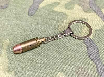 【OB工作室】-.40S&W(10mm)真品銅殼銅頭鑰匙圈