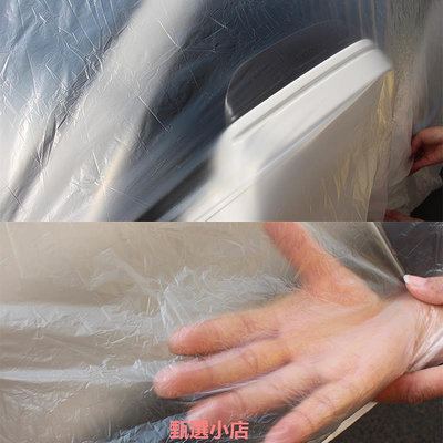 精品一次性車衣車罩通用汽車防曬防雨防塵電動車隱形透明塑料全罩外罩