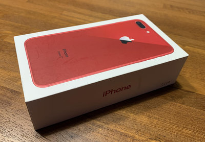 1元起標 iPhone 8 Plus (PRODUCT)RED Special Edition 64GB