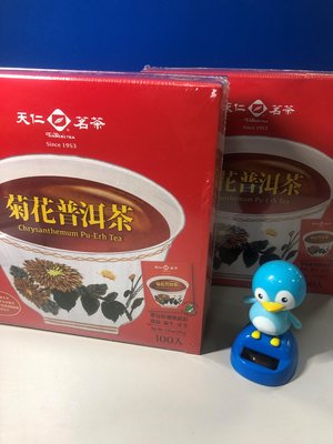 天仁茗茶 菊花普洱茶盒裝(2gx100入/一盒)A-028