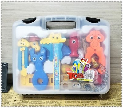 ☆Babyの遊樂園☆ 全新 兒童 小小工程師 卡通手提工具箱 工具盒 維修工具台 工具籃 工具桌 工具組 玩具