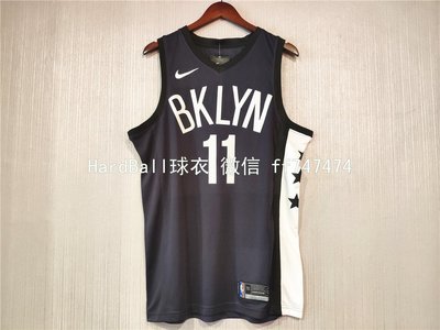 凱里·厄文(Kyrie Irving)  NBA布魯克林籃網隊 熱轉印款式 球衣11號 黑色
