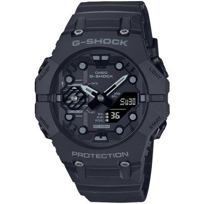 CASIO 卡西歐 G-SHOCK 藍牙連線 時尚潮流雙顯腕錶(GA-B001-1A)