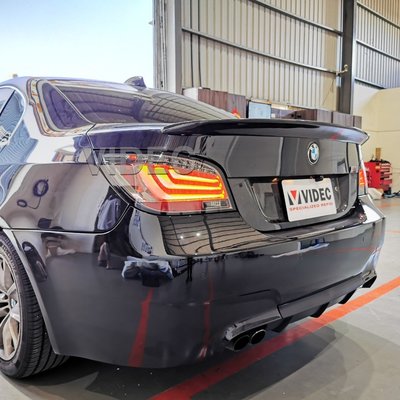 威德汽車 HID BMW E60 AC 樣式 CARBON 卡夢 尾翼 擾流板