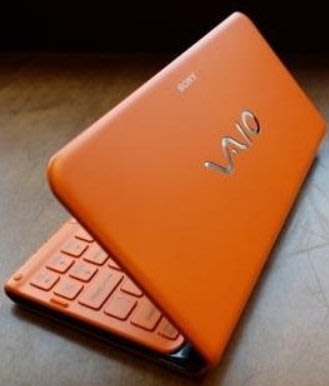 SONY VAIO P115 8吋 世界最輕標準鍵盤版 610克 (橘)