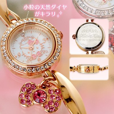 日本Hello Kitty 40週年 可換錶框手錶 絕版品