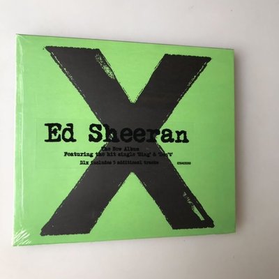 發燒CD 艾德希蘭 Ed Sheeran X 豪華版 可車載CD