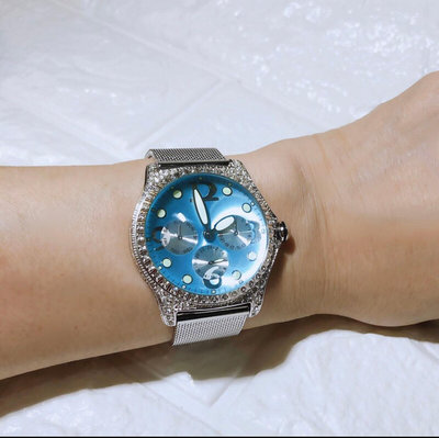 DILONGER迪朗格球型設計夜光鑽錶 型號:GT00581