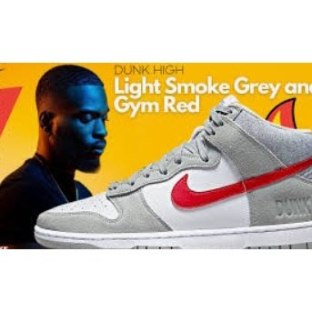 【紐約范特西】預購 Nike Dunk High Light Smoke Grey Gym Red DJ6152-001