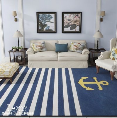 新款簡約北歐風格大地毯現代客廳臥室地毯沙發茶几地毯地墊
