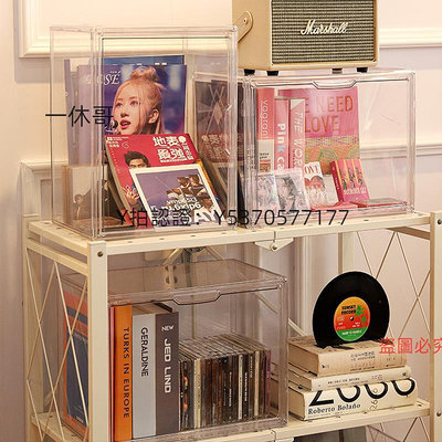 CD收納盒 透明專輯收納盒防塵壓克力藍光碟dvd儲存箱收藏錄音帶cd唱展示