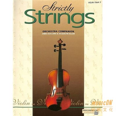 【民揚樂器】Strictly Strings Book 3 小提琴教材