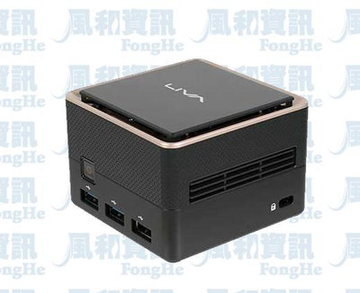 ECS LIVA Q3 Plus 迷你桌上型電腦(V1605B/8G/128GB/無OS)【風和資訊】
