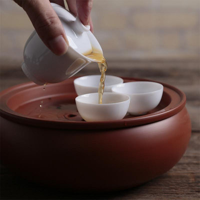 潮汕家用小號陶瓷雙人蓋碗試茶三才蓋杯潮州薄胚羊脂玉工功夫茶具