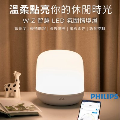 PHILIPS 飛利浦 Smart LED WiZ 智慧照明 LED氛圍情境燈 PW008 ☺SMILE☺
