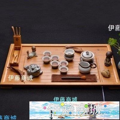 【伊藤商場】原木茶盤平板排水式竹製茶盤3款68ac4