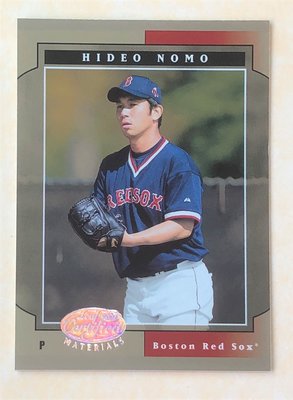 [MLB]2001 Leaf Certified Materials 野茂英雄 Hideo Nomo  棒球卡