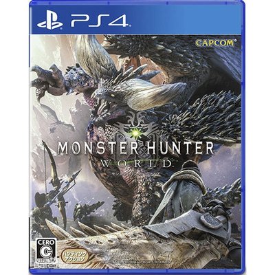 PS4正版游戲光盤 MHW 怪物獵人 世界 怪獵 猛漢 中文 支持PS5碟片*特價